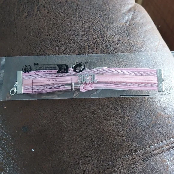 Pink Jesus bracelet - Picture 2 of 2